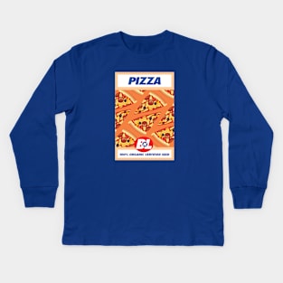 Pizza Seed Kids Long Sleeve T-Shirt